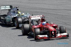 GP FORMULA ONE ITALIA : Ferrari Diadang Rintangan di Kandang