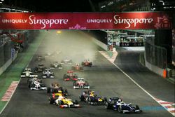 JELANG F1 GP SINGAPURA 2014 : GP Singapura Menarik untuk TV, Sulit bagi Pembalap