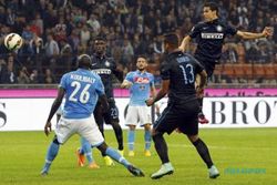 INTER MILAN VS NAPOLI : Inter Mendominasi Napoli, Laga Berakhir Imbang 2-2