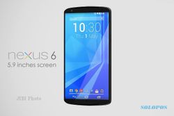 SMARTPHONE BARU MOTOROLA : Spesifikasi Motorola Nexus 6 Tak Kalah dari iPhone 6 & iPhone 6 Plus