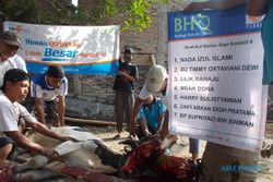 Solopeduli Salurkan Daging 1.006 Hewan Qurban ke Pelosok Desa