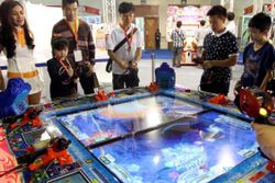 FOTO FUN ASIA EXPO 2014 : Ekspo Alat Permainan Sasar Investor Taman Hiburan