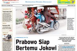 SOLOPOS HARI INI : Prabowo Siap Bertemu Jokowi hingga Persis Tanpa Pasoepati 6 Bulan