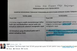 DPR 2014-2019 : Waduh, Wakil Rakyat Kini Bisa Titip Absen...