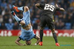 GRUP E LIGA CHAMPIONS : Manchester City Bermain Imbang 1-1 Lawan AS Roma