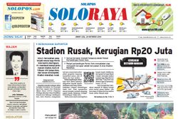 SOLOPOS HARI INI : Soloraya Hari Ini: Stadion Manahan Rusak, Rumah Kades Puhgogor Diruwat hingga Rumah Jokowi bakal Dilengkapi Pos Jaga