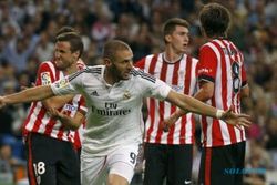 REAL MADRID VS ATHLETIC BILBAO : Ronaldo Hat-Trick, Benzema 2 Gol, El Real Hajar Bilbao 5-0