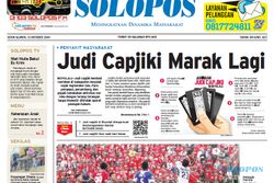 SOLOPOS HARI INI : CEO Facebook Nongkrong di Jogja, Marak Judi Capjiki hingga Pelantikan Jokowi di Monas