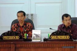 SERAPAN ANGGARAN KEMENTERIAN : Jokowi Minta Menteri Percepat Penyerapan Anggaran