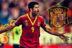 KUALIFIKASI PIALA EROPA 2016 : Costa Incar Gol Perdana untuk Timnas Spanyol