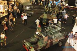 FOTO TNI MILITARY FESTIVAL : Begini Suasana Militeristis Atrium Solo Paragon