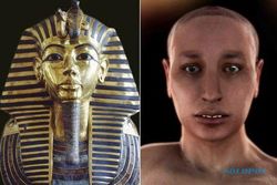 HASIL PENELITIAN : Inikah Wajah Asli Raja Mesir Tuntankhamun?