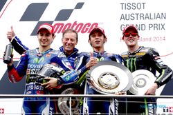 MOTOGP AUSTRALIA 2014 : Duo Honda Marquez-Pedrosa Jatuh, Rossi Juara