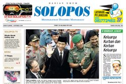 SOLOPOS HARI INI : KPK & ICW Kecewa Ketua DPR, Heboh Ceu Popong hingga Persis vs Borneo FC