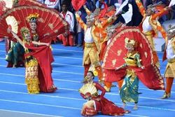 FOTO ASIAN GAMES 2014 : Tarian Indonesia Tutup Asian Games 2014