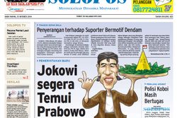 SOLOPOS HARI INI : Jokowi bakal Bertemu Prabowo, Motif Penyerangan Suporter PSCS, hingga Polisi Koboi Masih Bertugas