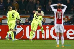 GRUP F LIGA CHAMPIONS : Barca Taklukkan Ajax 2-0, Messi Samai Rekor Raul