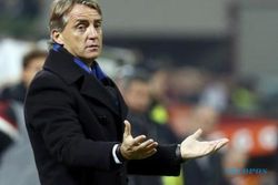 KARIER PELATIH : Bos Inter Pastikan Mancini Tak Akan Dipecat