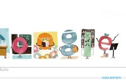  GOOGLE DOODLE : Google Doodle Peringati Hari Guru Nasional