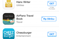 Apple ganti tombol 'Free' di App Store dengan 'Get'