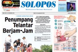 SOLOPOS HARI INI : Pidato Iriana Jokowi, Mogok Angkutan Umum, hingga Dana Kompensasi Kenaikan Harga BBM
