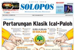 SOLOPOS HARI INI : Konflik Internal Golkar hingga Ketua DPRD Sragen Malah Ditawari PSK