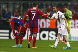 GRUP E LIGA CHAMPIONS : Menang 2-0 atas AS Roma, Bayern Lolos ke Babak 16 Besar