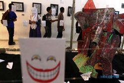 PAMERAN SENI RUPA : Mahasiswa Baru Seni Rupa Murni UNS Pameran Perdana