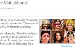 MAHACINTA SHOW : Beginilah Media India Beritakan Kepopuleran Mahabharata di Indonesia