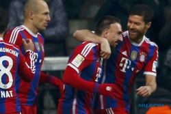 BAYERN MUNICH 1-0 BAYER LEVERKUSEN : Gol Tunggal Ribery Kokohkan Beyern di Puncak