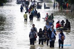 FOTO BANJIR BANDUNG : Begini Jika Kawasan Industri Bandung Kebanjiran