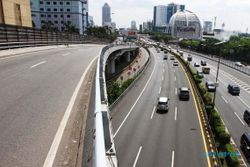 FOTO CUTI BERSAMA : Jalanan Jakarta Lengang saat Liburan