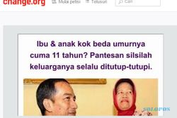 JOKOWI PRESIDEN : Duh, Muncul Petisi Desak Jokowi Tes DNA dengan Sujiyatmi