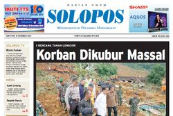 SOLOPOS HARI INI : Korban Longsor Banjarnegara Dikubur Massal