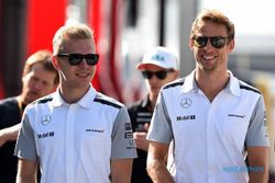 MASA DEPAN PEMBALAP : McLaren Belum Pastikan Button dan Magnussen