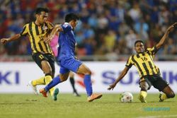 FINAL PIALA AFF LEG I : Thailand Taklukkan Malaysia Dua Gol Tanpa Balas di Leg I