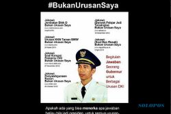 TRENDING SOSMED : Kecam Pernyataan Jokowi, #BukanUrusanSaya Melesat di Trending Topic