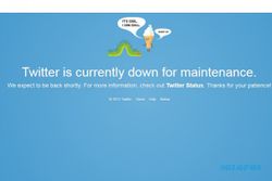 MEDIA SOSIAL TERLARIS : Twitter Down, Apa Penyebabnya?