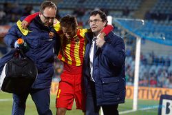JELANG GETAFE VS BARCELONA : Engkel Bermasalah, Neymar Absen Saat Bertandang ke Getafe