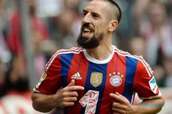 PEMAIN BINTANG : 100 Gol Sudah Ribbery Kemas Gol di Bayern