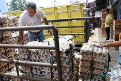 FOTO TELUR AYAM : Harga Telur Ayam Naik Jelang Tahun Baru