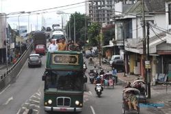 FOTO BUS WISATA : Kota Malang Luncurkan Bus Tingkat Wisata