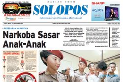 SOLOPOS HARI INI : Strategi SBY Taklukkan KMP, Peredaran Narkoba di Solo hingga Perkembangan Kasus GLA