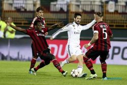 LAGA PERSAHABATAN : Milan Tumbangkan Madrid 4-2, El Shaarawy Sumbang Dua Gol