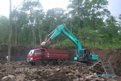PERTAMBANGAN KLATEN : Polda Endus Penambangan Liar 69 Hektare di Kemalang