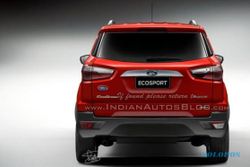 MOBIL BARU FORD : Penampakan Ford EcoSport Facelift Bocor