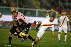 PALERMO VS AS ROMA : Ditahan Imbang Palermo 1-1, Roma Gagal Samai Juve