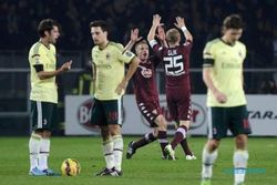 TORINO VS AC MILAN : 10 Pemain Milan Tahan Imbang Tuan Rumah Torino 1-1