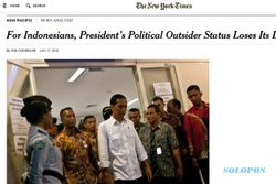 KABINET JOKOWI-JK : The New York Times: Jokowi Tersandera Kepentingan Megawati dan PDIP