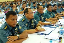 FOTO AKS TNI AL 2015 : TNI AL Jabarkan Hasil Rapat Pimpinan TNI